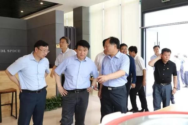 泰安市委書記到金彩山調研