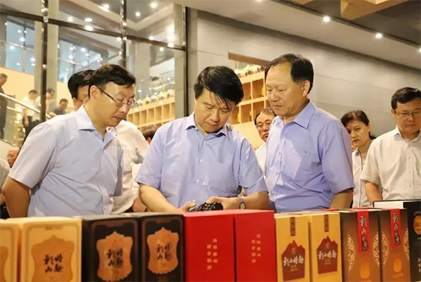 泰安市委書記到金彩山調研