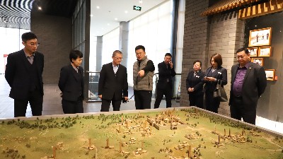 深化溝通交流  力促合作共贏 泰晟八方文化傳媒參觀酒文化園