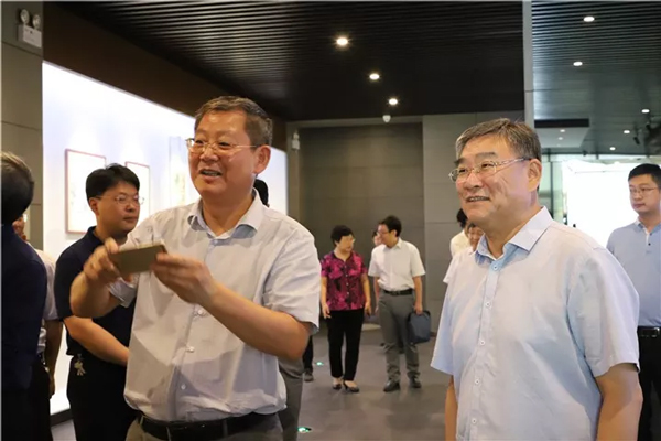 省人社廳領導到金彩山調研