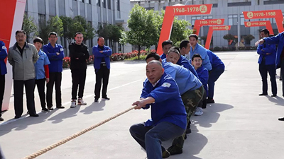 金彩山酒業舉行“共享職運精彩、同創企業輝煌”五一職工運動會